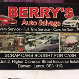 Berrys Auto Salvage header image